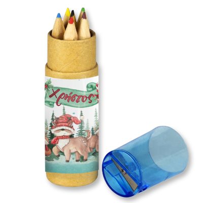 Ξυλομπογιές Χριστουγεννιάτικες - Woodland