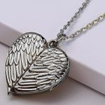 μενταγιόν καρδιά ασημί