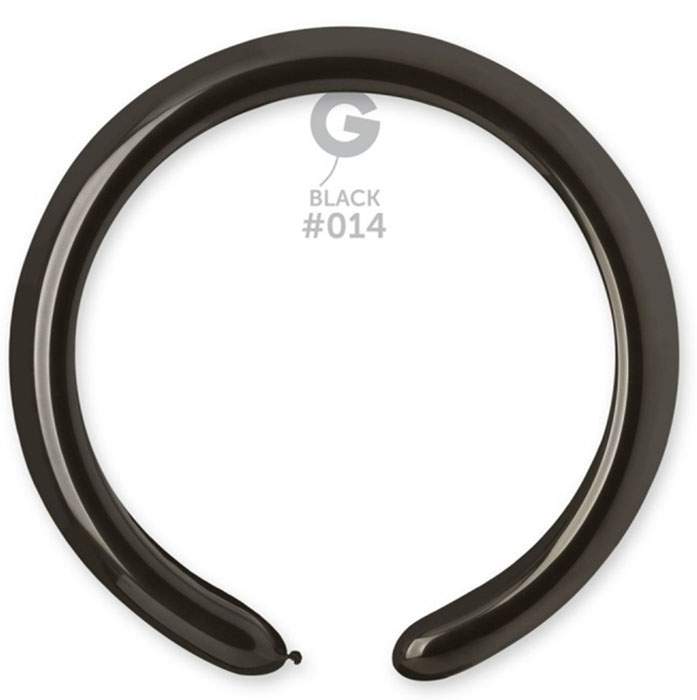 Μπαλόνι κατασκευής μακρόστενο 260 μαύρο 100 τεμ