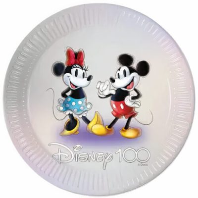 Πιάτα Mickey & Minnie - Disney 100 8 τεμ