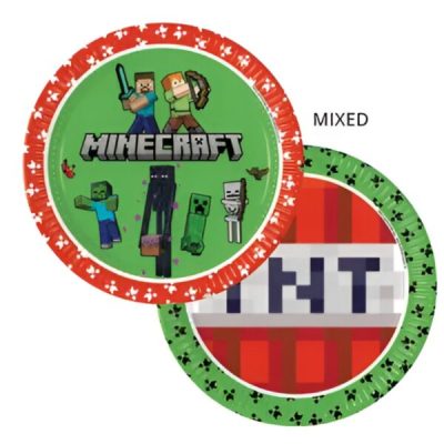 Πιάτα φαγητού Minecraft TNT 8 τεμ