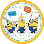 Πιάτα φαγητού Minions Rise of Gru 8 τεμ