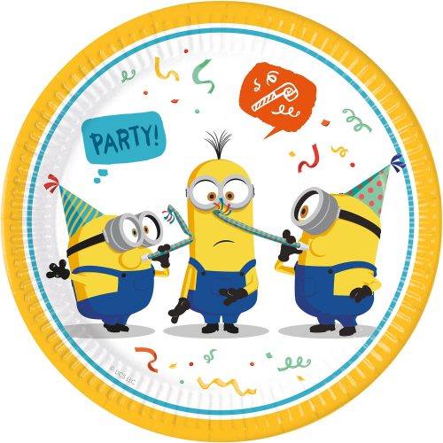 Πιάτα φαγητού Minions Rise of Gru 8 τεμ
