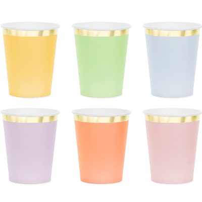 Ποτήρια πάρτυ Elegant Pastel 6 τεμ