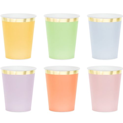 Ποτήρια πάρτυ Elegant Pastel 6 τεμ