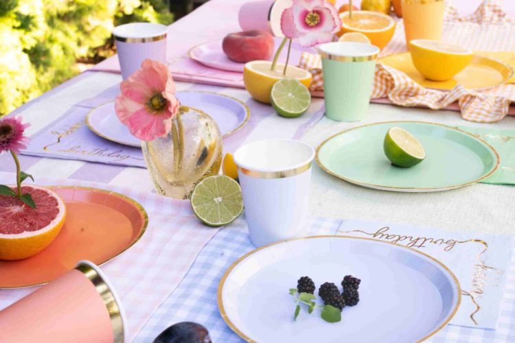 Ποτήρια πάρτυ Elegant Pastel 6 τεμ