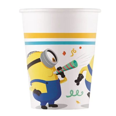 Ποτήρια πάρτυ Minions Rise of Gru 8 τεμ