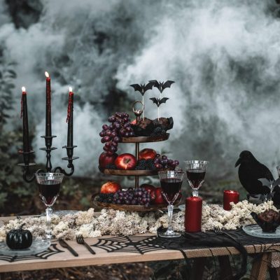 Toppers για Cupcakes Νυχτερίδα 6 τεμ