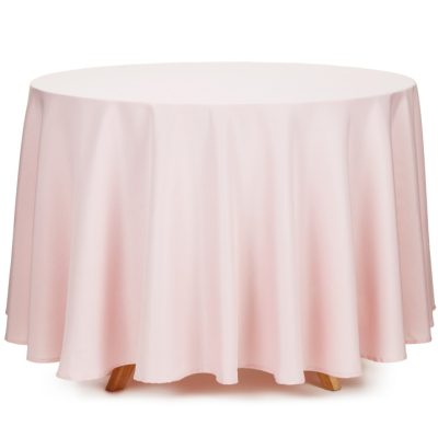 Τραπεζομάντηλο Στρογγυλό Υφασμάτινο - Dusty Pink 230cm