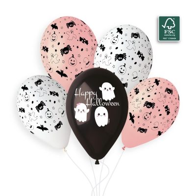 13″ Μπαλόνι τυπωμένο Cute Halloween 25 τεμ