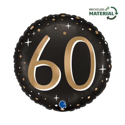 18 Μπαλόνι 60th Birthday Sparkling