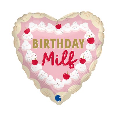 Μπαλόνι Καρδιά Birthday Milf 18