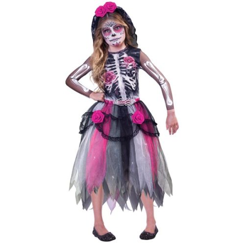Dia de los Muertos Day of the Dead – Στολή Ροζ Σκελετός