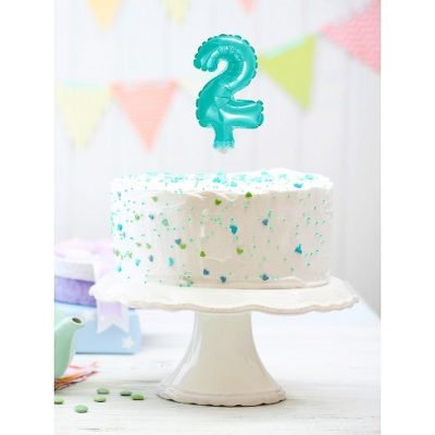 Γαλάζιος Αριθμός Τούρτας Μπαλόνι