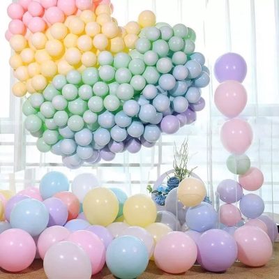Κίτρινο Pastel Matte λάτεξ Μπαλόνι