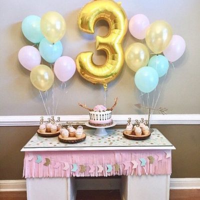 Μπαλόνια Αριθμοί Χρυσό 66 cm – 26″