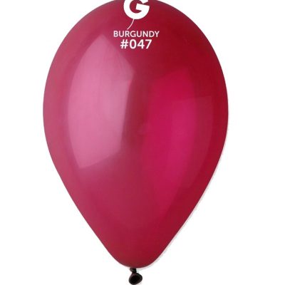 Μπορντό λάτεξ μπαλόνι