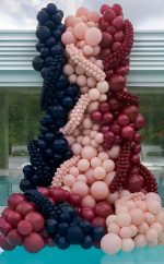 Navy Μπλε λάτεξ μπαλόνι