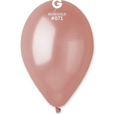 Ροζ Χρυσό λάτεξ μπαλόνι