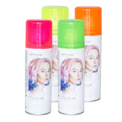 Σπρέι Μαλλιών Neon σε διάφορα χρώματα