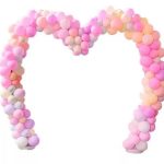 Τεράστια Αψίδα Καρδιά για γάμο 2,20 μέτρα