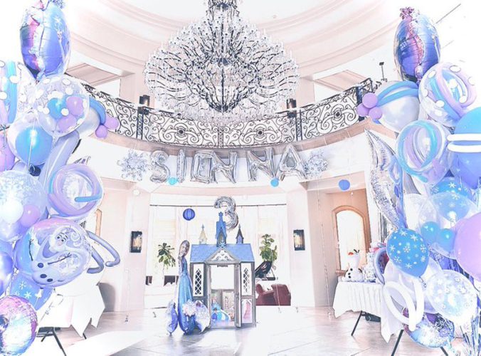 Θεματικό πάρτυ frozen κιάρα
