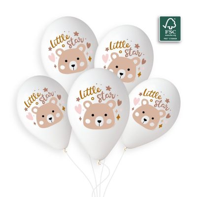 13 Μπαλόνι Αρκουδάκι Little Star 25 τεμ