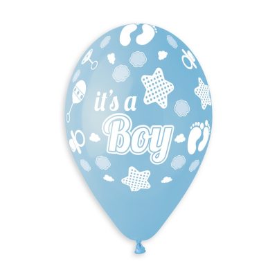 13 Μπαλόνια It's a Boy γαλάζιο 25 τεμ