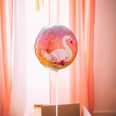 18″ Μπαλόνι Κύκνος Oh Lovely Day