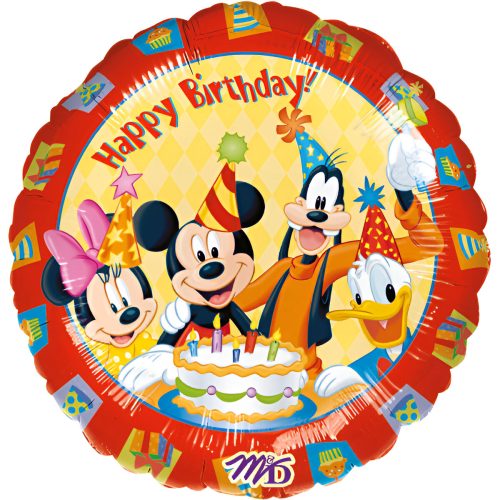 18 Μπαλόνι Mickey και παρέα Happy Birthday