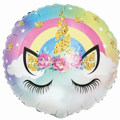 18 Μπαλόνι παστέλ Μονόκερος