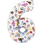 26″ Μπαλόνι Bluey Αριθμός 6