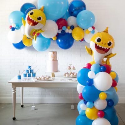 27″ Μπαλόνι Καρχαριάκι κίτρινο