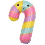 29 Μπαλόνι Candy Cane Πολύχρωμο Παστέλ