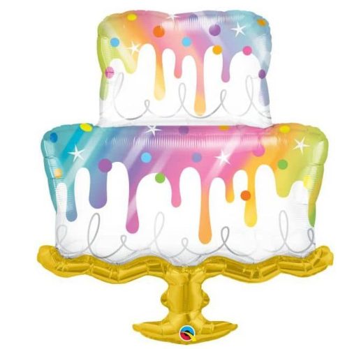 39 Μπαλόνι Τούρτα Rainbow