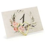 Αρίθμηση Τραπεζιών γάμου - Boho Floral