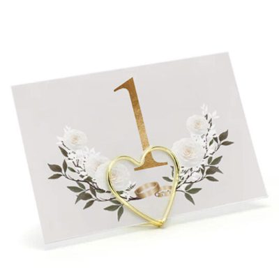 Αρίθμηση Τραπεζιών γάμου - Βέρες & Λουλούδια