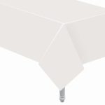 Άσπρο Τραπεζομάντηλο χάρτινο 132 x 183 cm