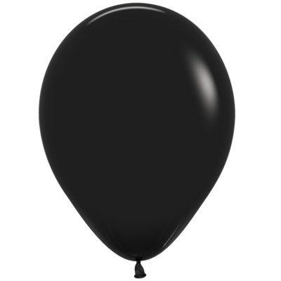 Charcoal Black Λάτεξ Μπαλόνι