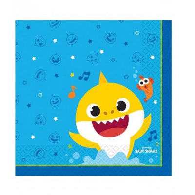 Χαρτοπετσέτες Baby Shark 16 τεμ