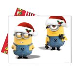 Χριστουγεννιάτικο Τραπεζομάντηλο πάρτυ – Minions