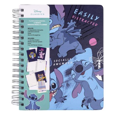 Εβδομαδιαίο Ημερολόγιο Stitch με Αυτοκόλλητα