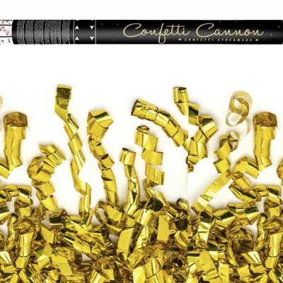 Κανονάκι χρυσά streamers