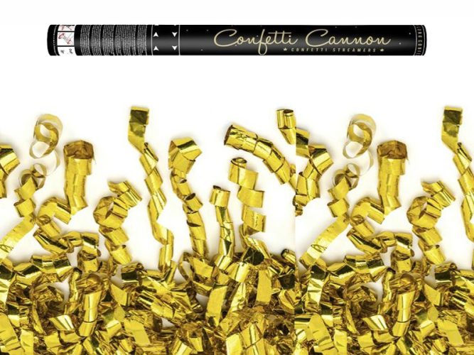 Κανονάκι χρυσά streamers