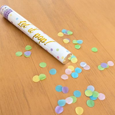 Κανονάκι κομφετί Πολύχρωμο Παστέλ