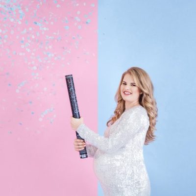 Κανονάκι με κομφετί για Gender Reveal