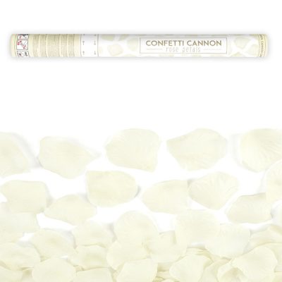 Κανονάκι με κρεμ ροδοπέταλα