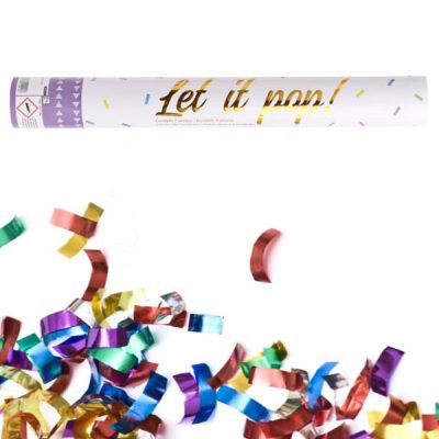 Κανονάκι με Πολύχρωμο κομφετί