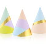 Καπέλα πάρτυ Παστέλ mix 6 τεμ