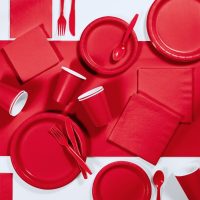 Κόκκινα είδη πάρτυ μικρογραφία